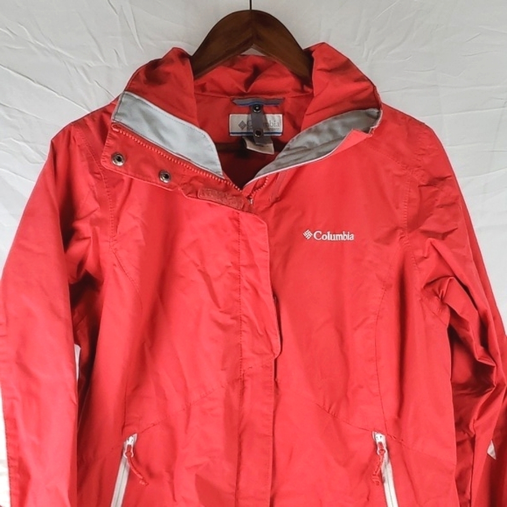 Columbia Interchange Omni-Tech Salmon‎ Jacket - Picture 2 of 13
